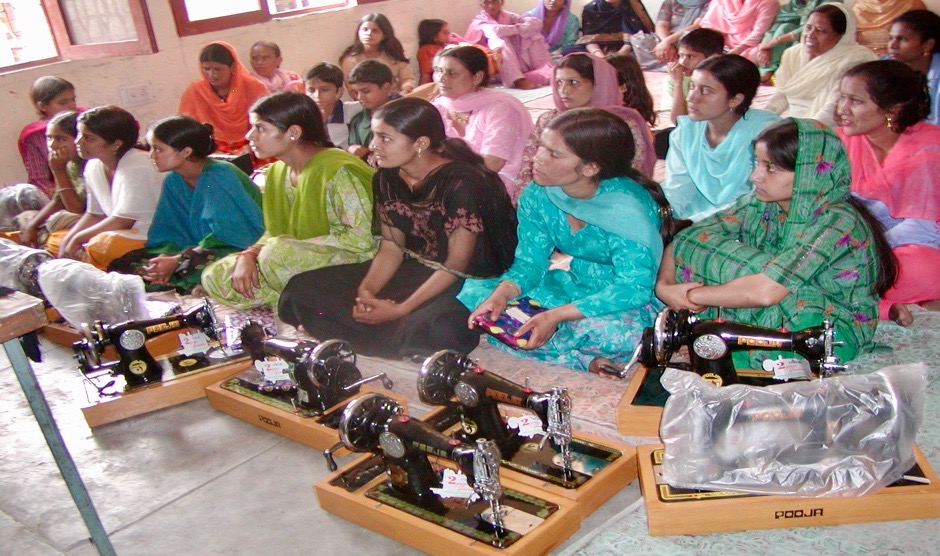 Sewing machines and tailoring training